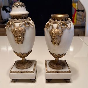 A pair of Antique French Louis XVI cassollettes